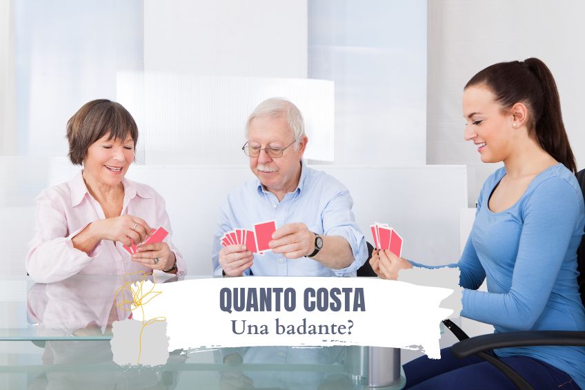 Quanto costa una badante? Scopri quanto costano badanti conviventi e ad ore.