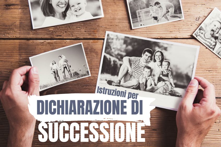 istruzioni per dichiarazione di successione